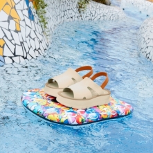 Camper Cream Sandals Womens - Oruga Online Ireland | UBALD5497